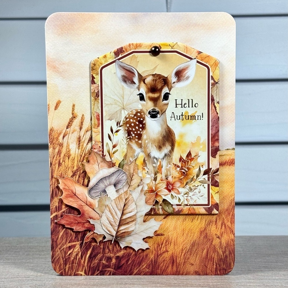 Handmade Thanksgiving Greeting Card